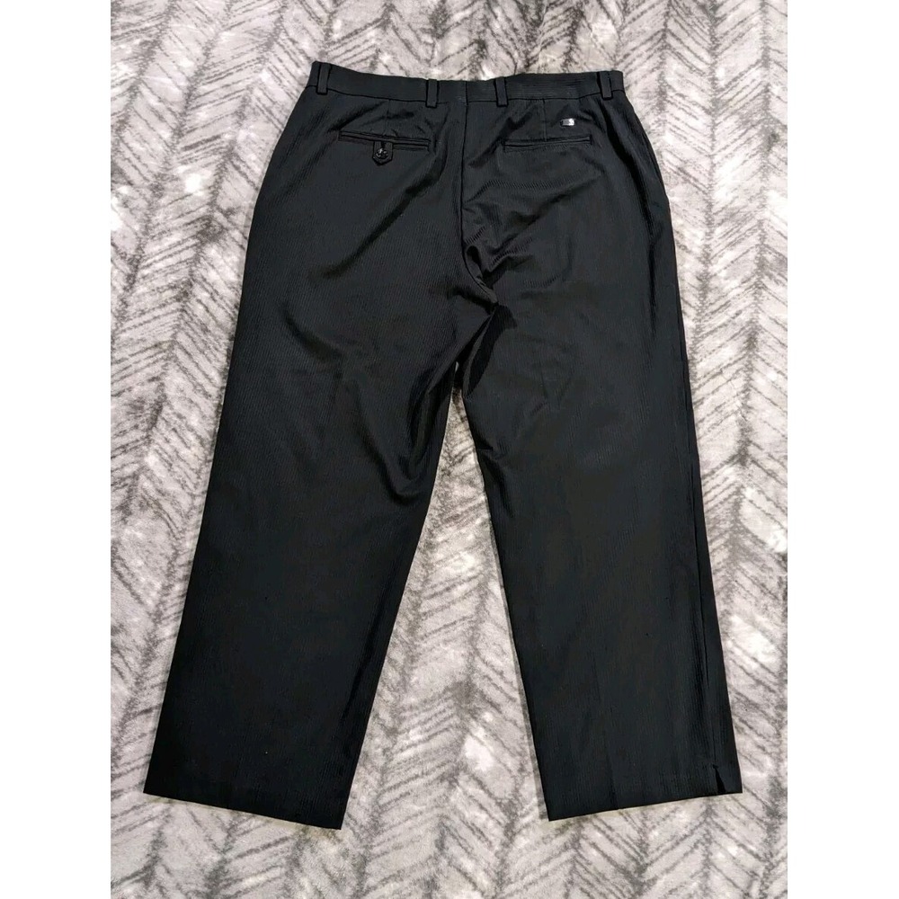 Nike Tiger Woods Collection Black Golf Pants Golf Dri Fit Wicking Mens 38 X 30 - Picture 2 of 12